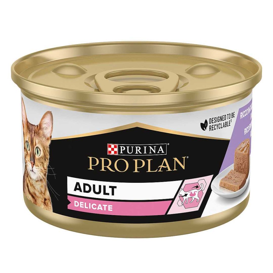 Gatos Purina Pro Plan | Purina Pro Plan Gato Adulto Delicate Mousse Rico En Pavo