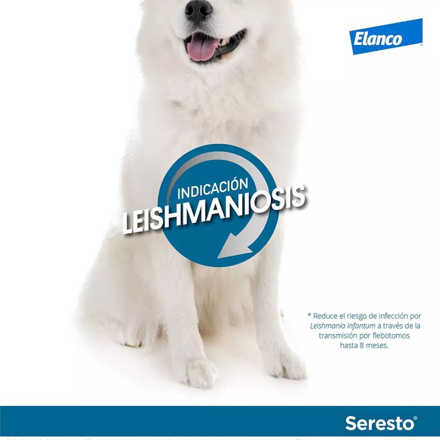 Perros Elanco | Pack Seresto M S De 8 Kg + Boske Puppy & Junior Chicken Low Grain