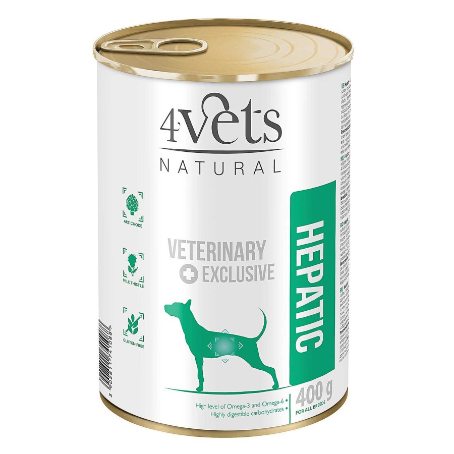 Perros 4Vets Natural | Piper 4Vets Hepatic Comida H Meda Veterinaria Para Perros Con Problemas Hep Ticos