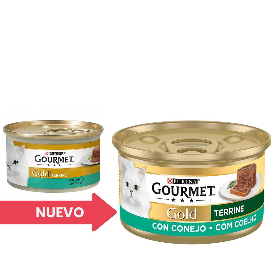 Gatos Gourmet | Purina Gourmet Gold Tarrine Con Conejo