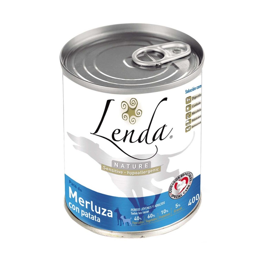 Perros Lenda | Lenda Nature Merluza Con Patata Lata