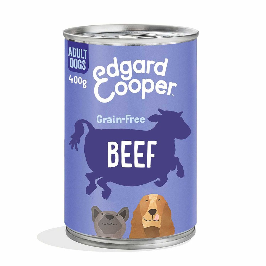 Perros Edgard & Cooper | Edgard & Cooper, Latas Sin Cereales Con Vacuno Para Perros Adultos