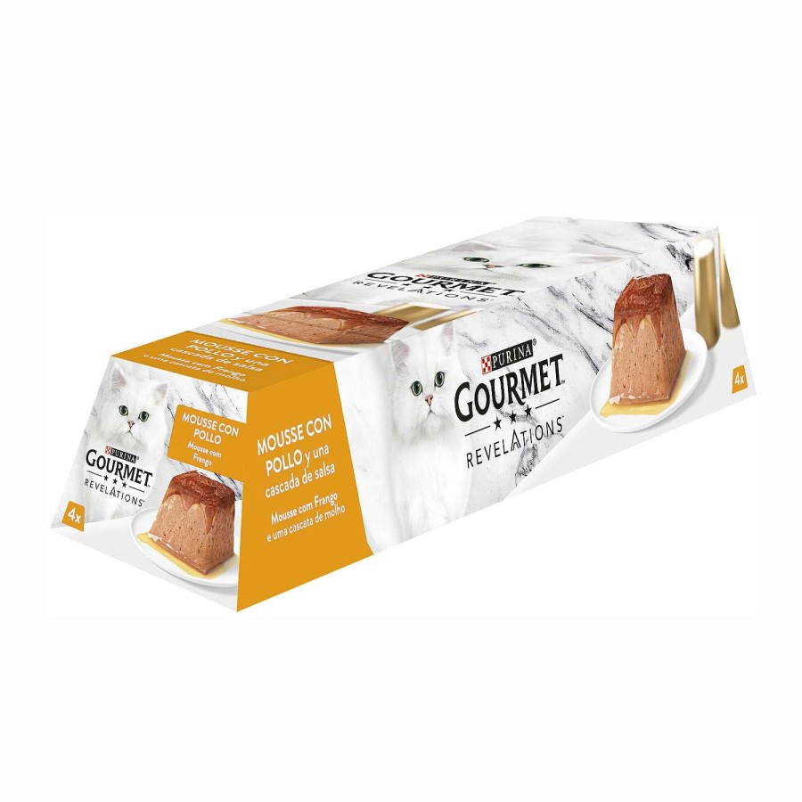 Gatos Gourmet | Purina Gourmet Revelations Mousse Con Pollo