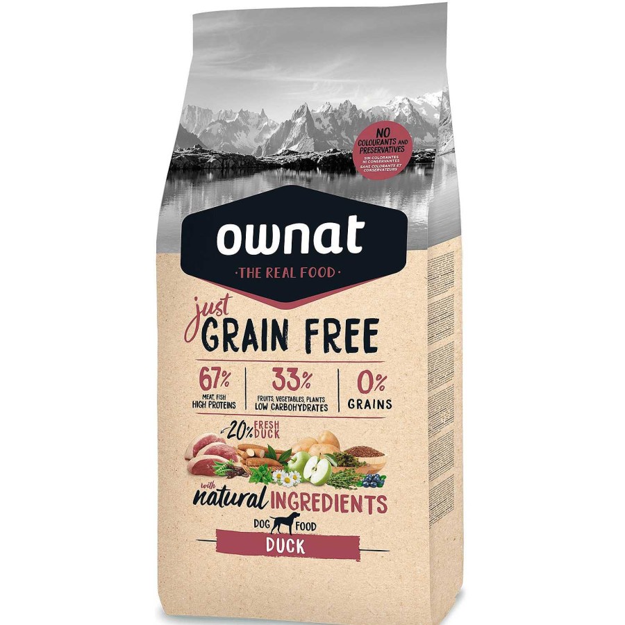 Perros Ownat | Ownat Just Grain Free Duck Dog