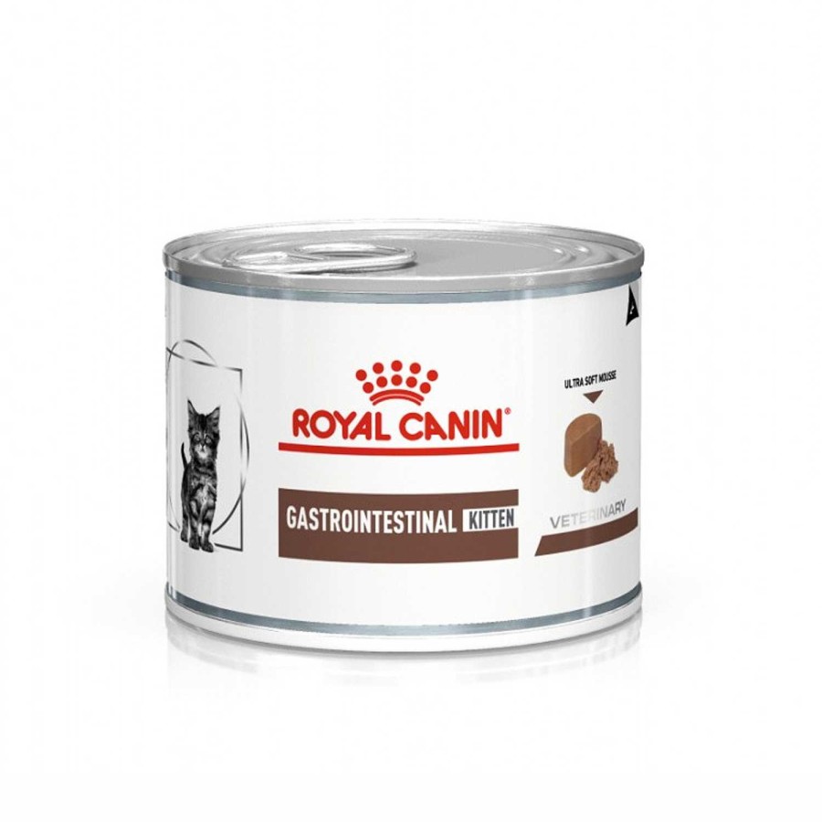 Gatos Royal Canin | Royal Canin Gastrointestinal Kitten Alimento H Medo Para Gatitos En Mousse Ultra Suave - Lata