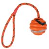 Perros Trixie | Pelota Con Cuerda Pesada,Caucho Natural, 6Cm,30Cm