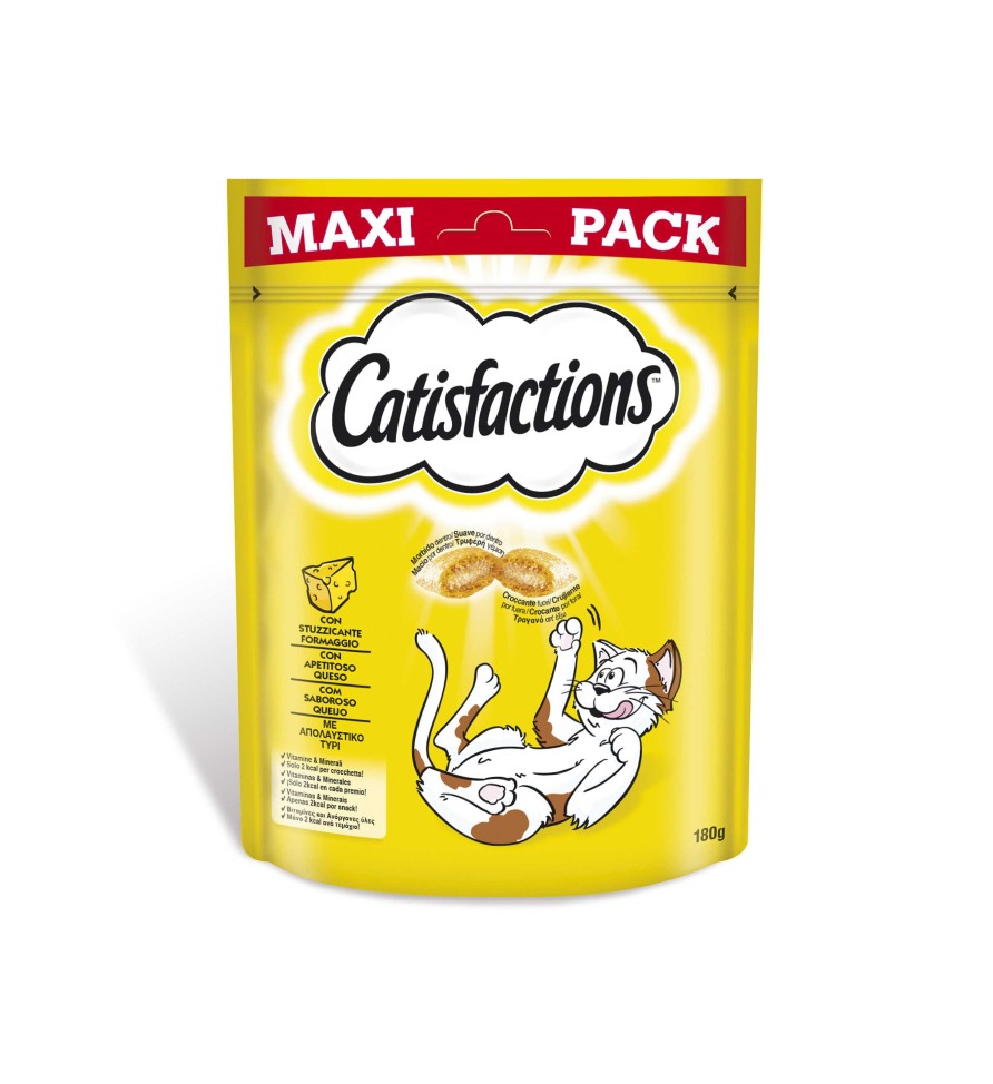 Gatos Catisfaction | Catisfactions Premios Para Gatos Sabor Queso