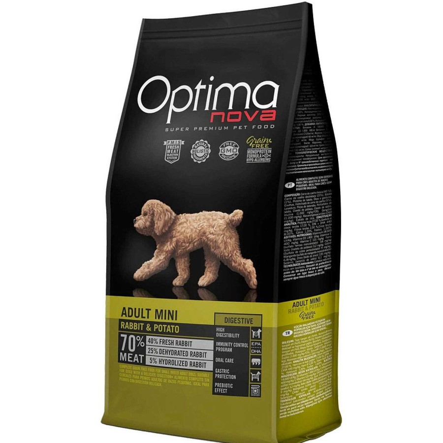 Perros Optima nova | Optima Nova Adult Mini Rabbit & Potato