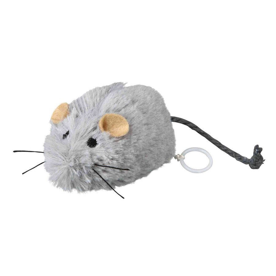 Gatos Trixie | Rat N Forrado De Pelo Largo Saltar N 8.5 Cm