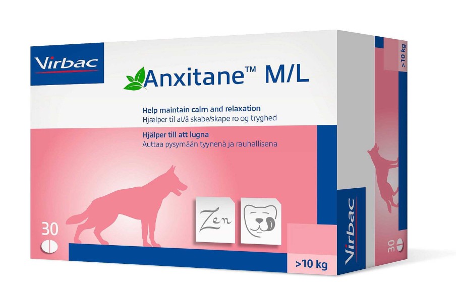 Perros VirBac | Anxitane Comprimidos Para El Estr S En Perros Y Gatos