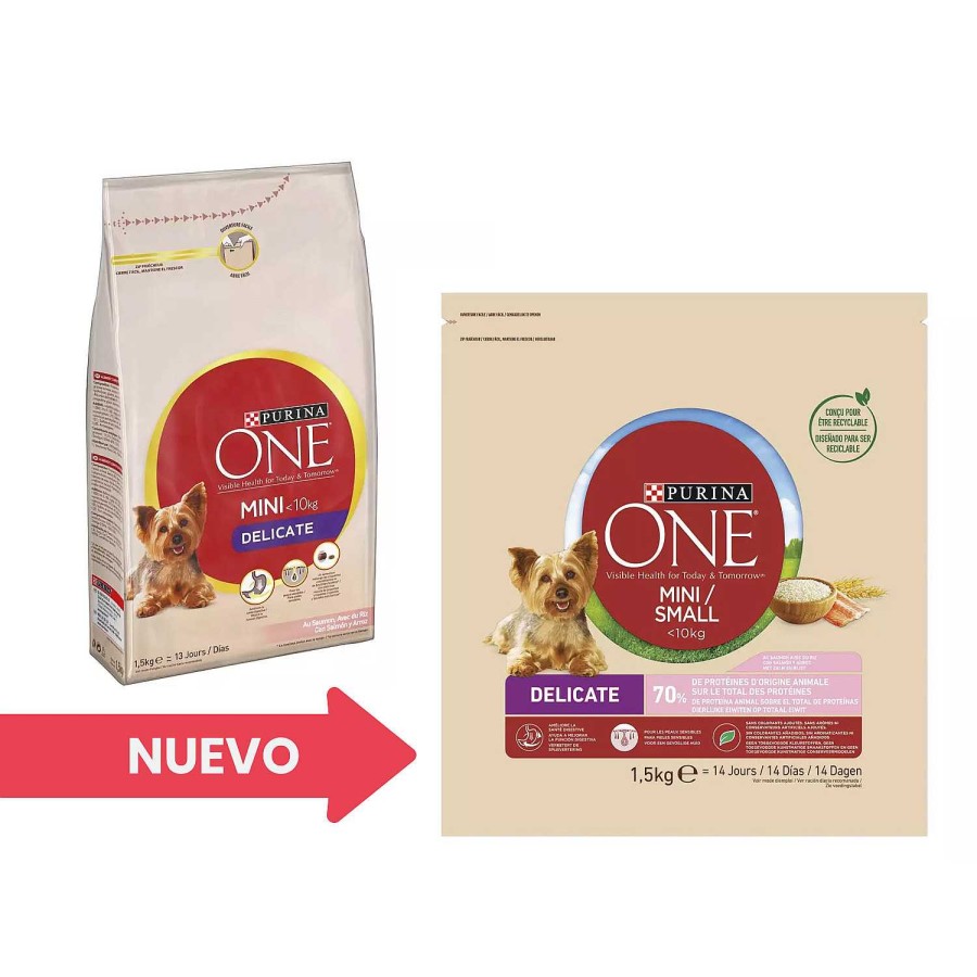 Perros Purina One | Purina One Mini Delicate Salm N Y Arroz