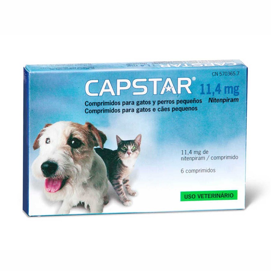 Perros Elanco | Capstar Para Perros Peque Os Y Gatos 11,4 Mg