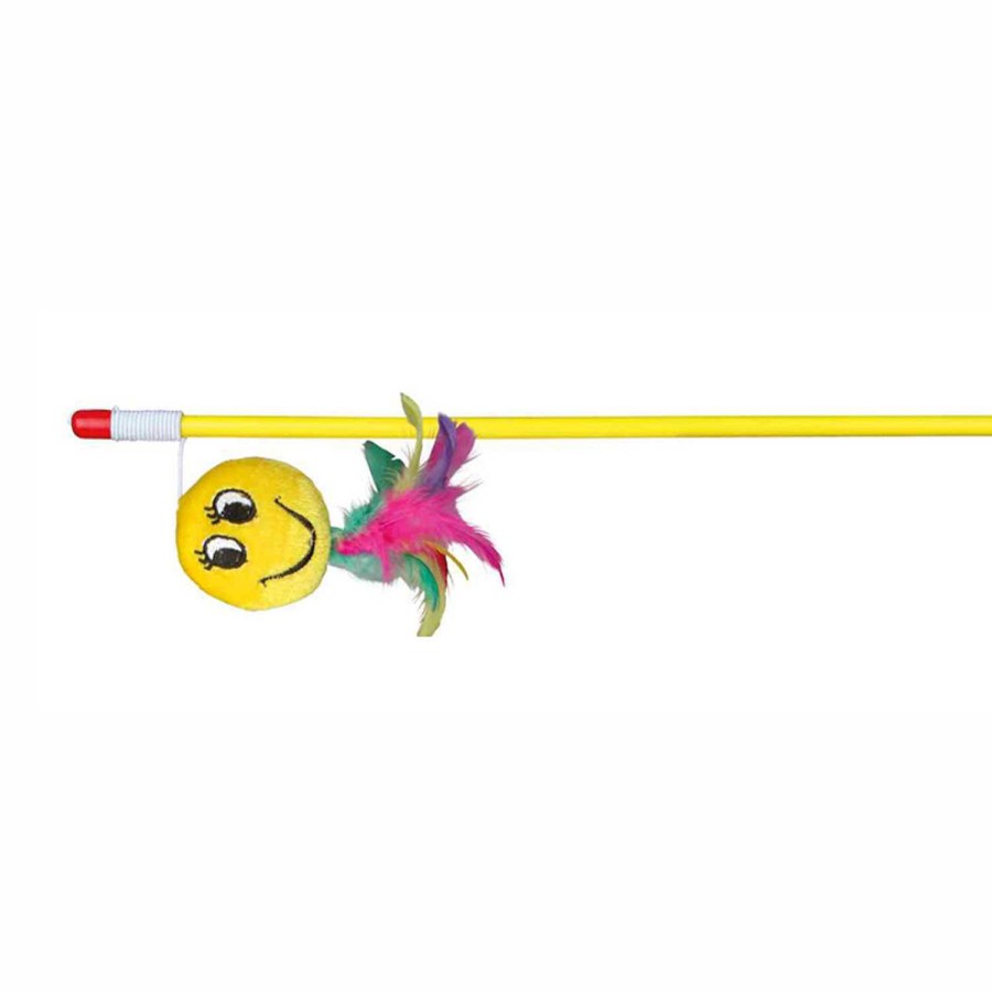 Gatos Trixie | Varita De Juego Con Smiley, 50 Cm