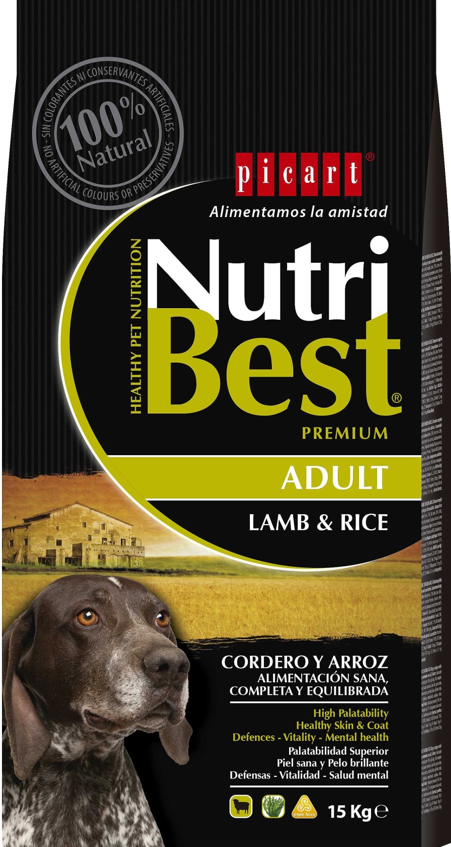 Perros Picart Nutribest | Picart Nutribest Lamb & Rice