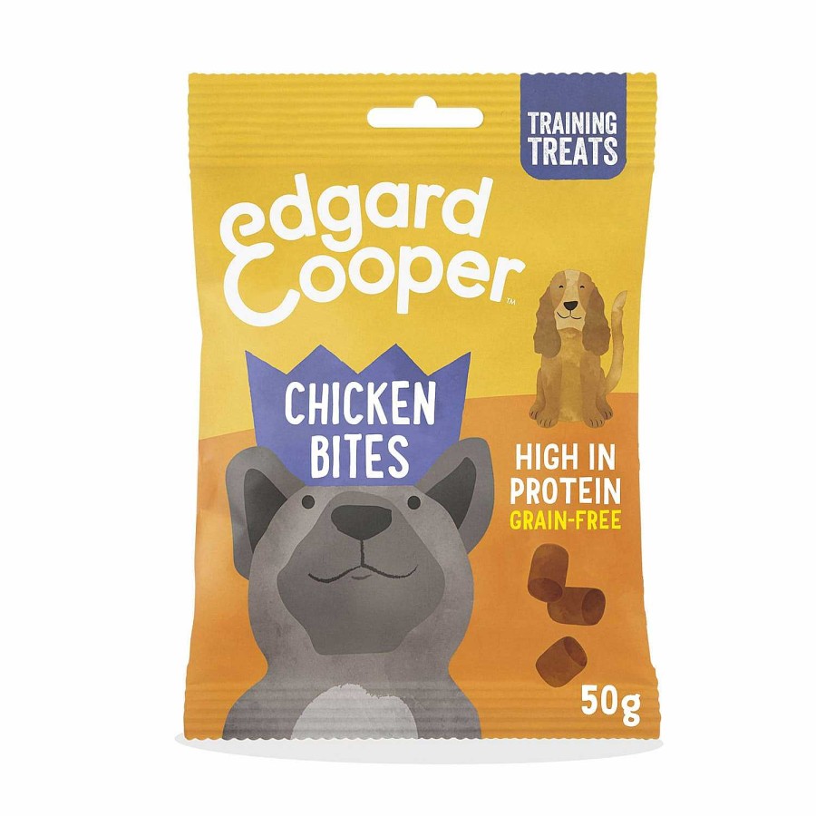 Perros Edgard & Cooper | Edgard & Cooper, Premios Sin Cereales Con Pollo, Ar Ndanos Y Manzana