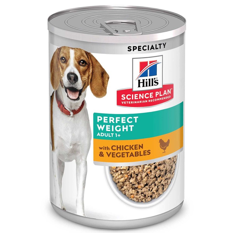 Perros Hill´s | Hill'S Science Plan Perfect Weight Alimento H Medo Perro Sabor Pollo Y Verduras - Lata