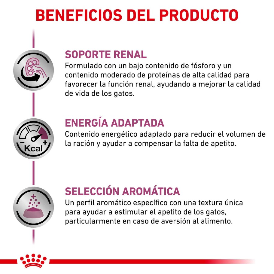 Gatos Royal Canin | Royal Canin Renal Con Pescado Alimento H Medo Para Gatos En Salsa