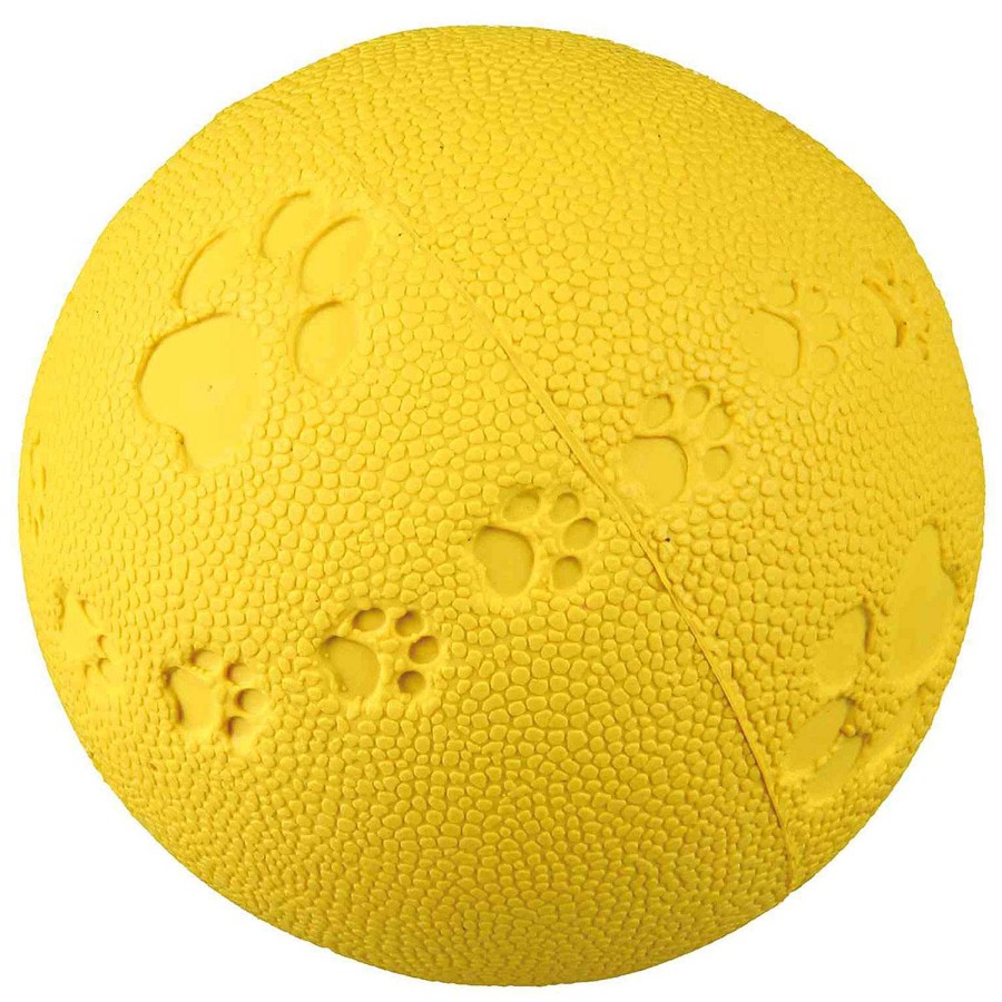 Perros Trixie | Pelota Con Sonido, Caucho Natural, 6 Cm