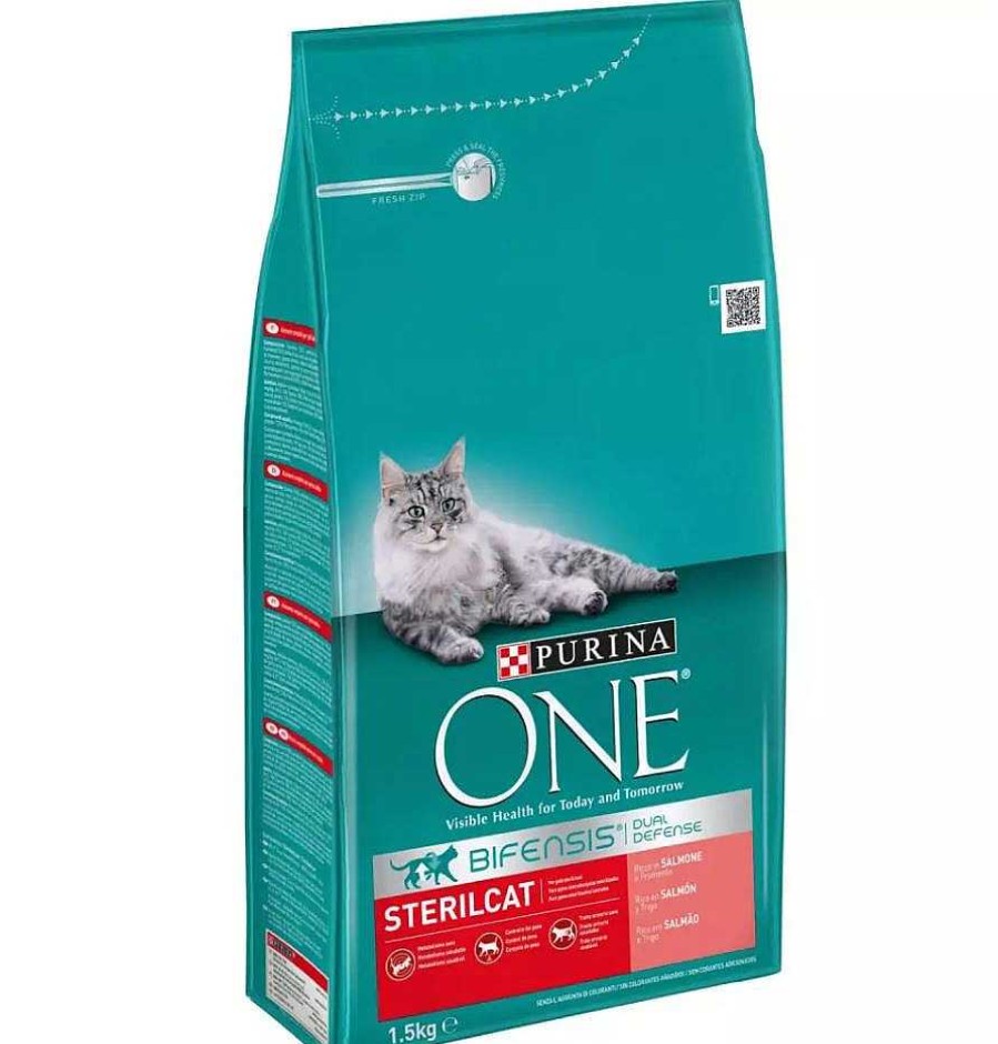 Gatos Purina One | Purina One Bifensis Esterilizados Rico En Salm N Y Trigo