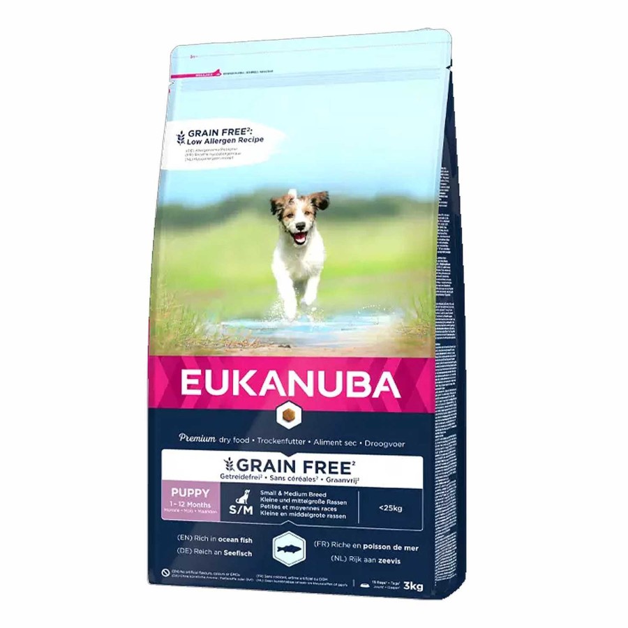 Perros Eukanuba | Eukanuba Puppy Small - Medium Grain Free Dog