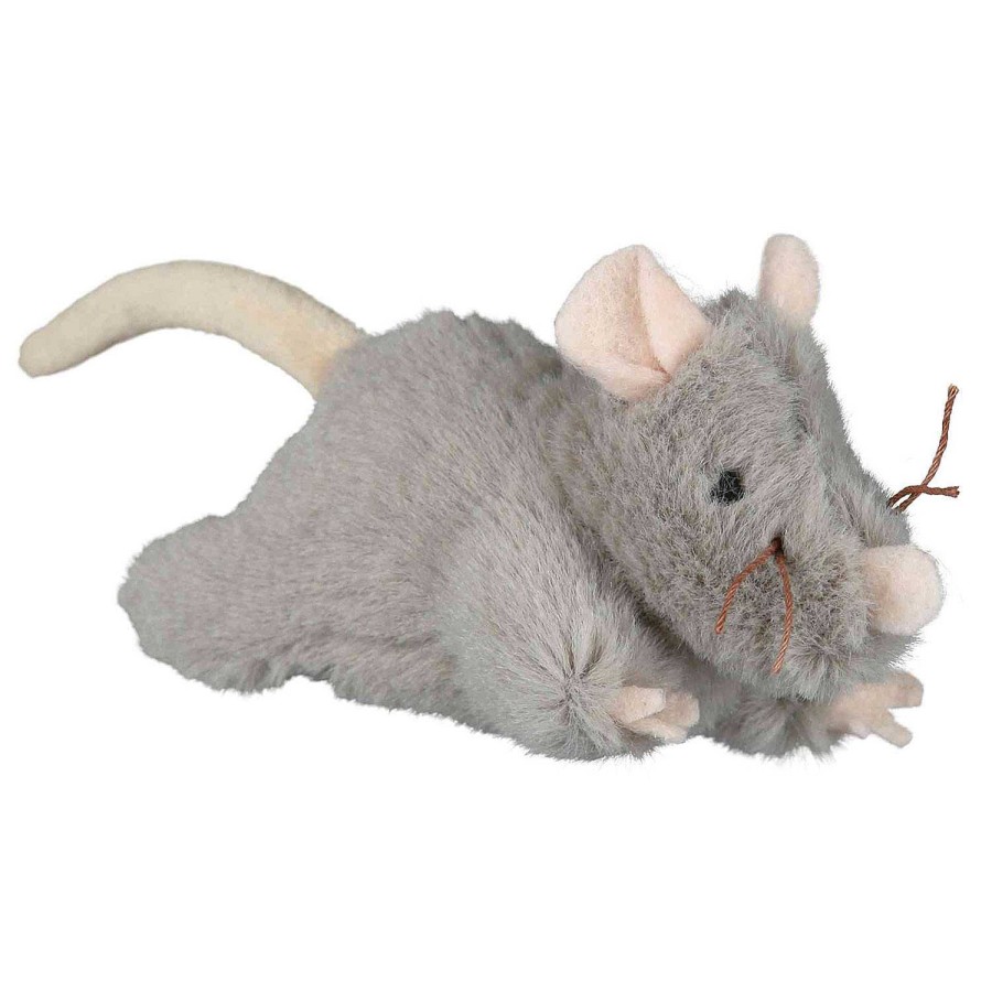 Gatos Trixie | Rat N Peluche Con Sonido, 15 Cm