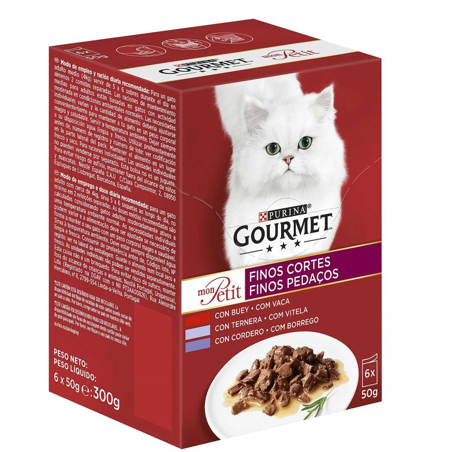 Gatos Gourmet | Purina Gourmet Mon Petit Selecci N De Carnes