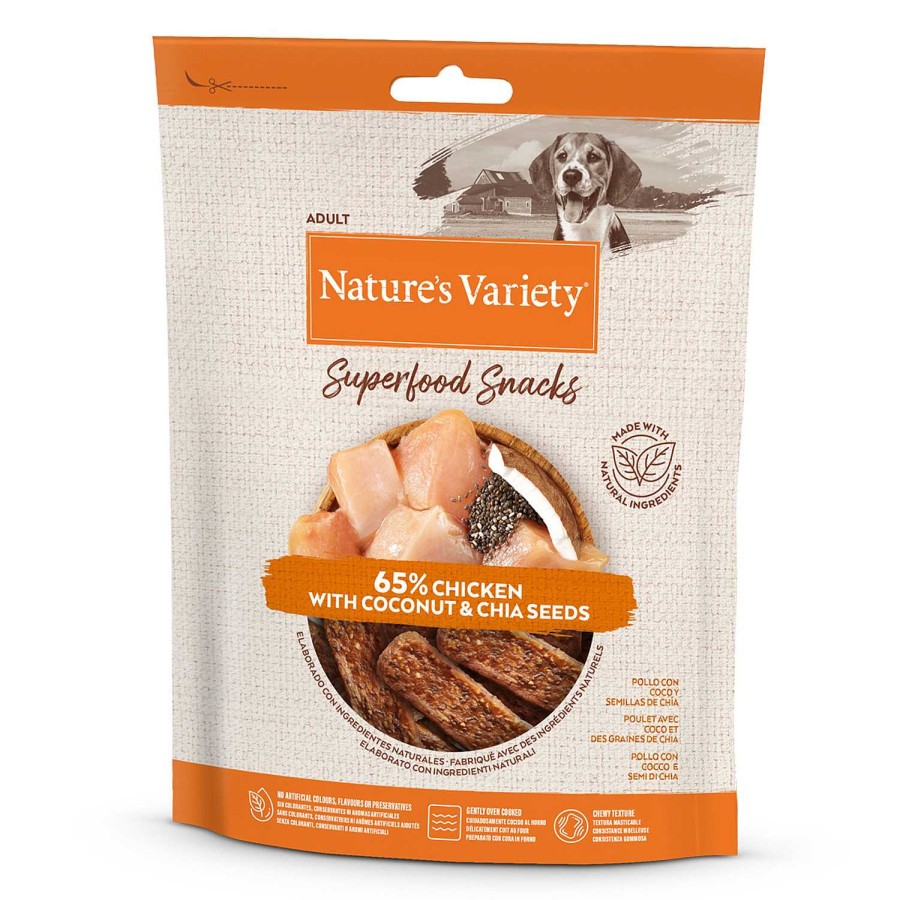 Perros Natures Variety | Nature'S Variety Snacks Superfoods Pollo