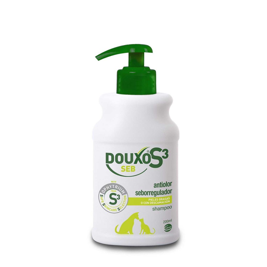 Perros Ceva | Douxo S3 Seb Champ Antiolor Y Seborregulador Para Perros Y Gatos