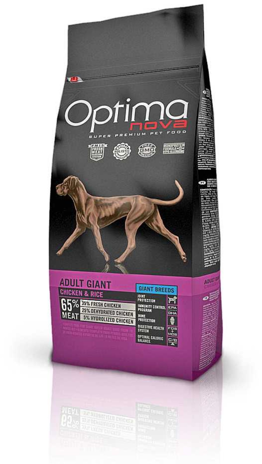 Perros Optima nova | Optima Nova Adult Giant Chicken & Rice