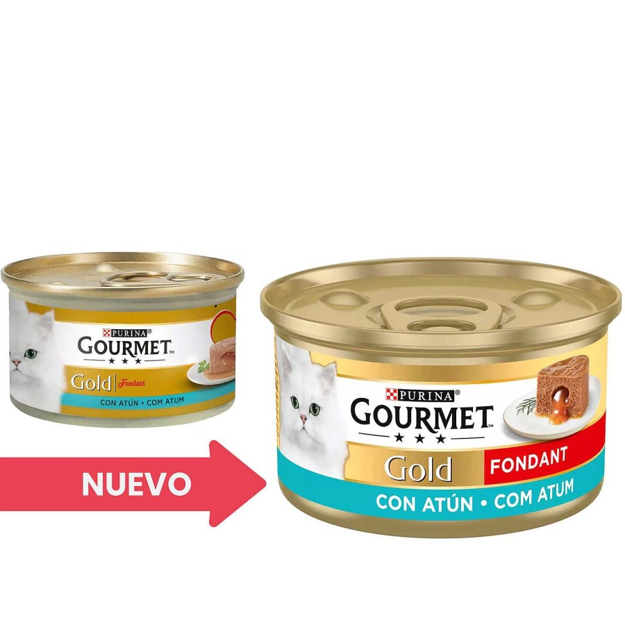 Gatos Gourmet | Purina Gourmet Gold Fondant Con At N