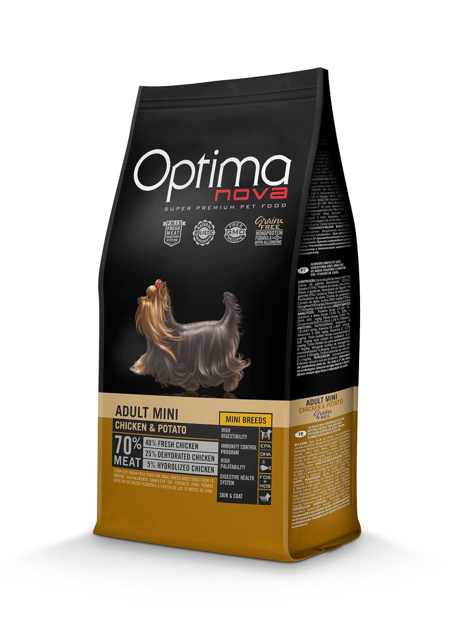 Perros Optima nova | Optima Nova Adult Mini Chicken & Potato