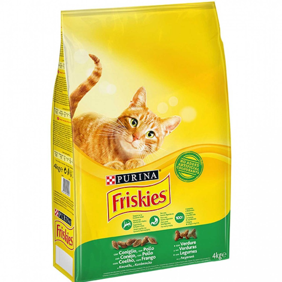 Gatos Friskies | Purina Friskies Cat Adult Conejo, Pollo & Verduras