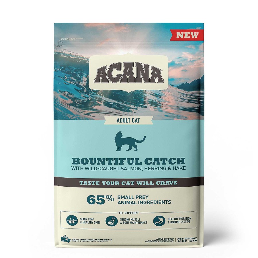 Gatos Acana | Acana Bountiful Catch Pienso Natural Para Gatos Con Salm N, Arenque, Merluza Y Trucha