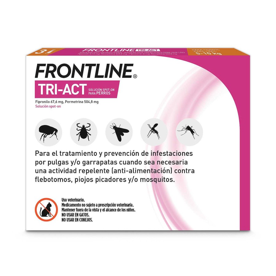 Perros Boehringer | Frontline Tri-Act 3 Pipetas