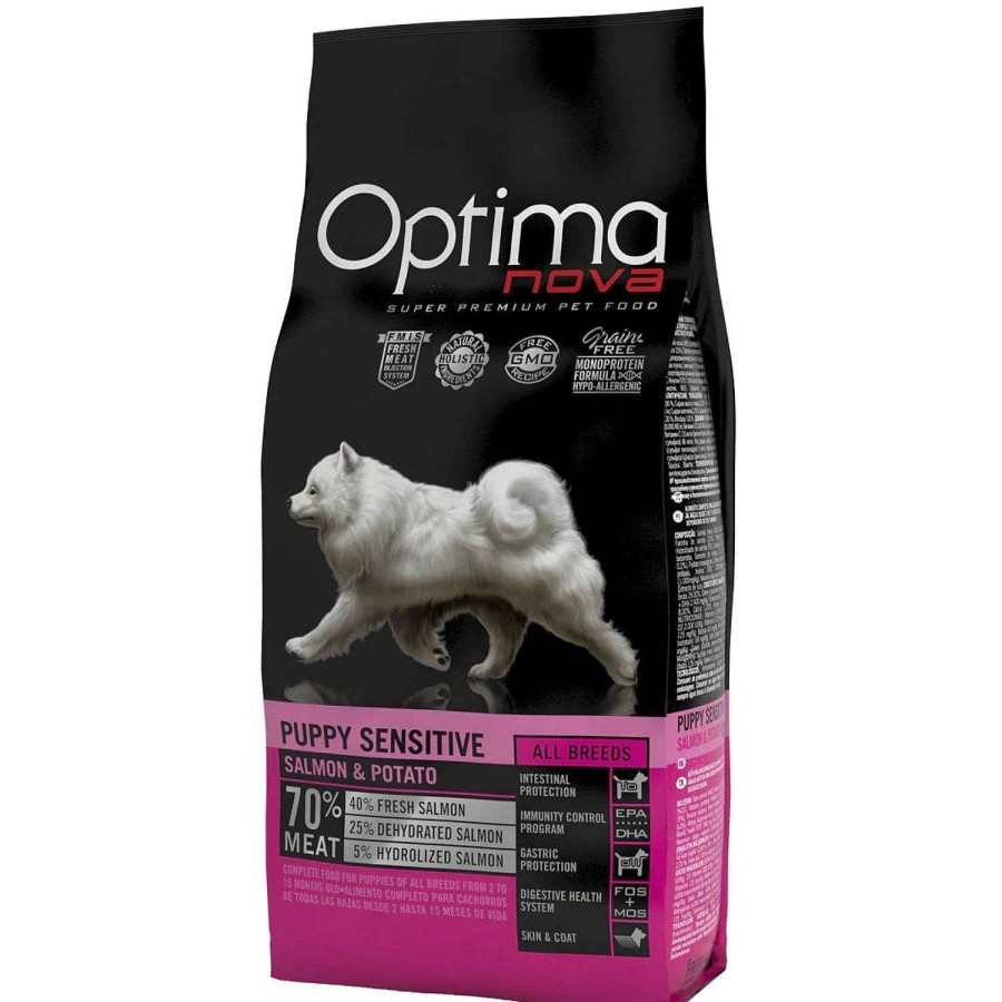 Perros Optima nova | Optima Nova Puppy Sensitive Salmon & Potato