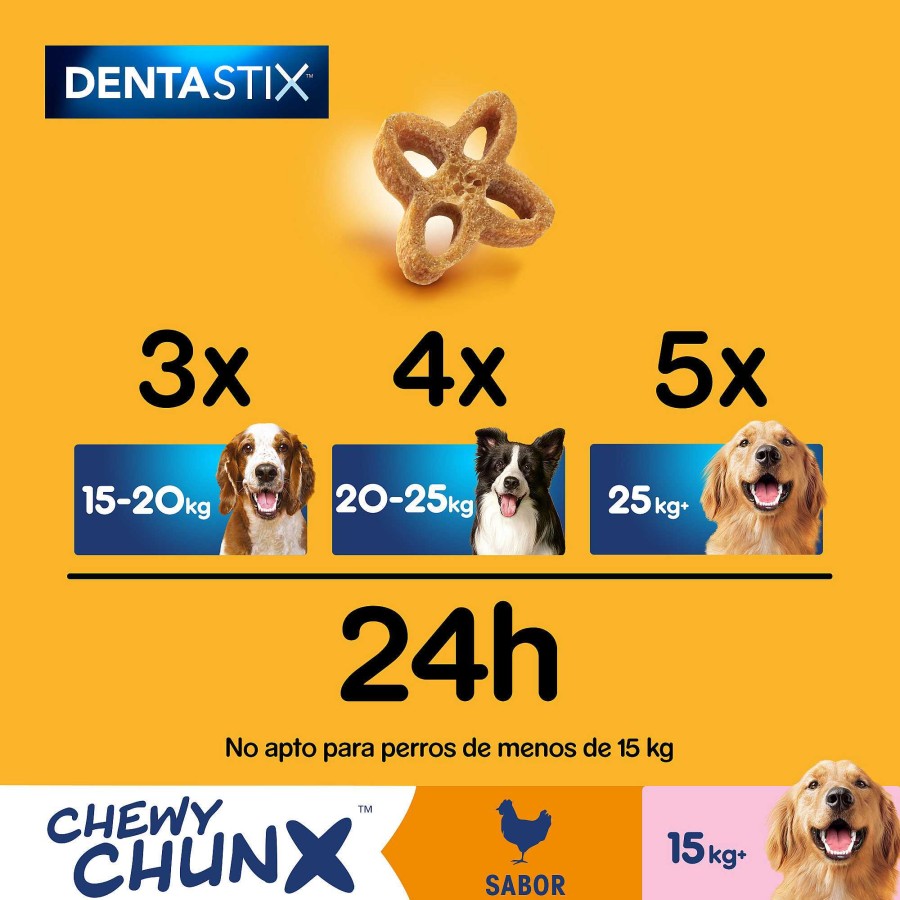 Perros Pedigree | Pedigree Dentastix Chewy Chunks Medium