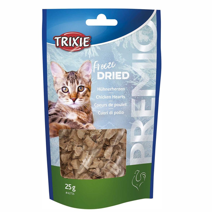 Gatos Trixie | Premio Freeze Dried Corazones De Pollo