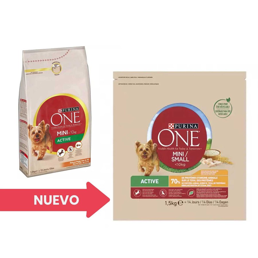 Perros Purina One | Purina One Mini Active Pollo Y Arroz