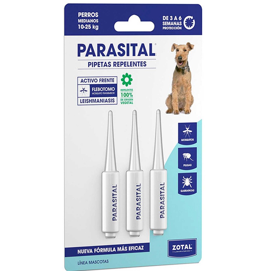 Perros Zotal | Zotal Parasital Pipetas Perro Mediano