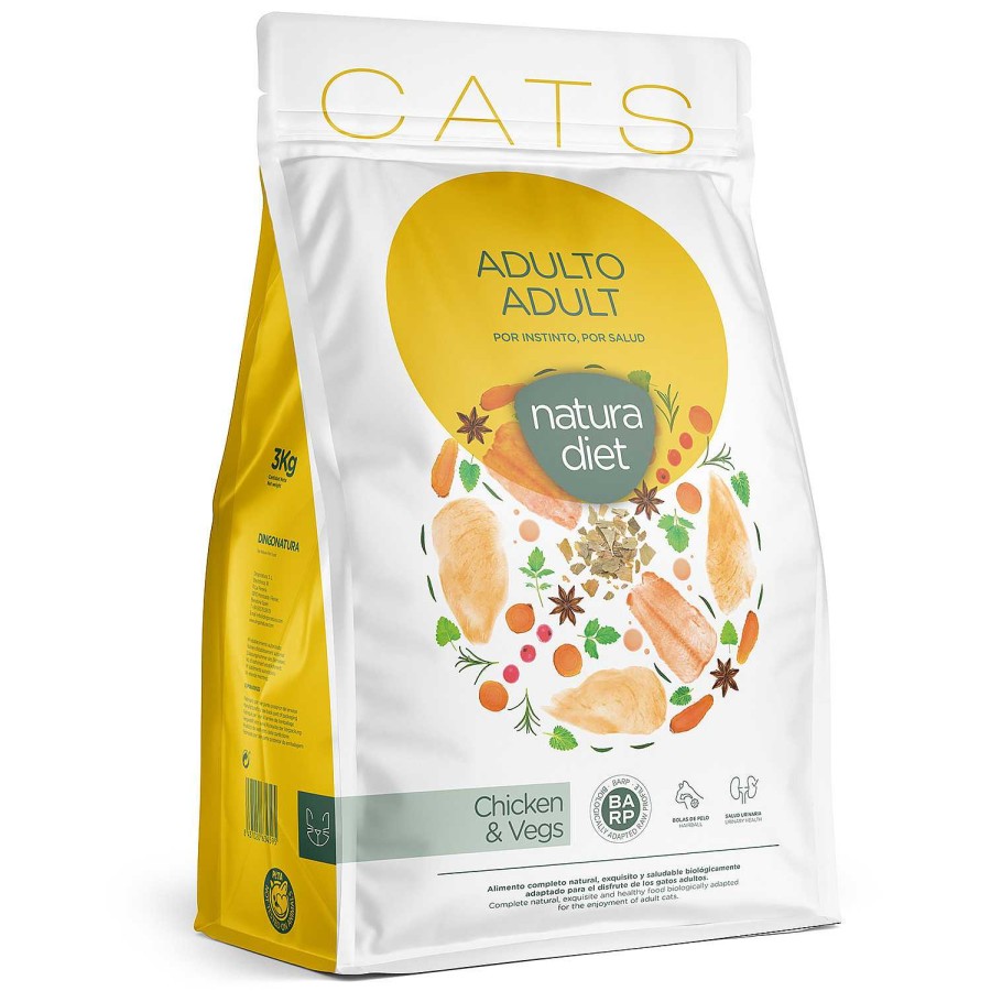 Gatos Dingo Nature Diet | Natura Diet Cat Adult Chicken