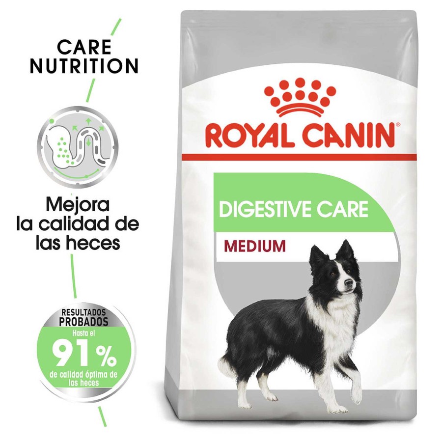 Perros Royal Canin | Royal Canin Medium Digestive Pienso Para Perro Adulto Mediano Con Sensibilidad Digestiva