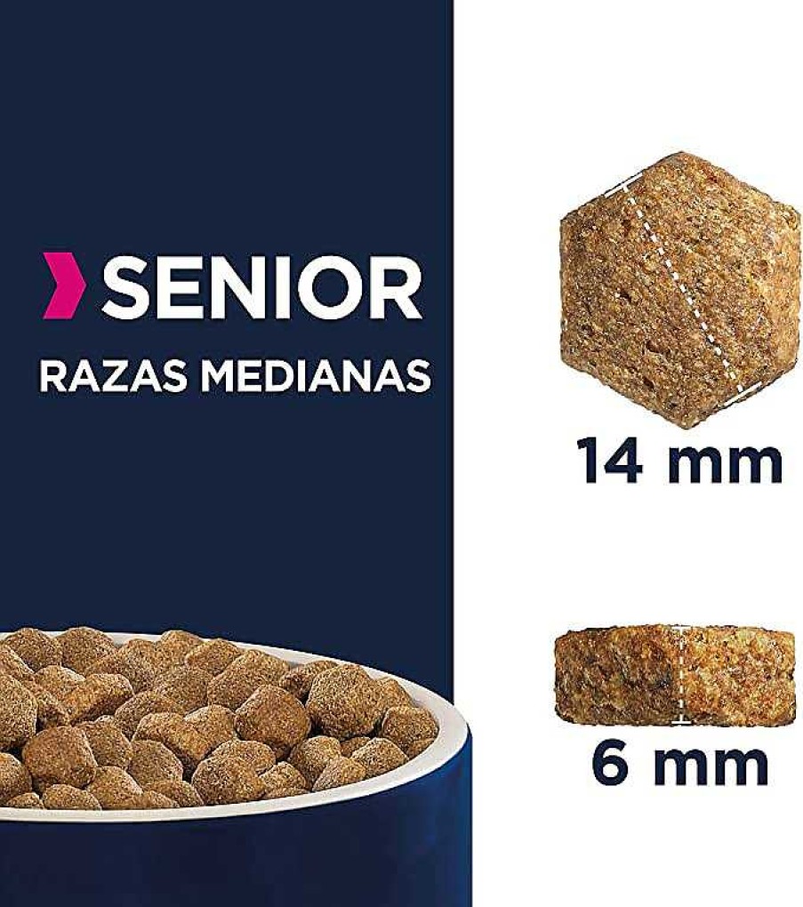 Perros Eukanuba | Eukanuba Alimento Seco Para Perros Senior De Raza Mediana, Rico En Pollo Fresco