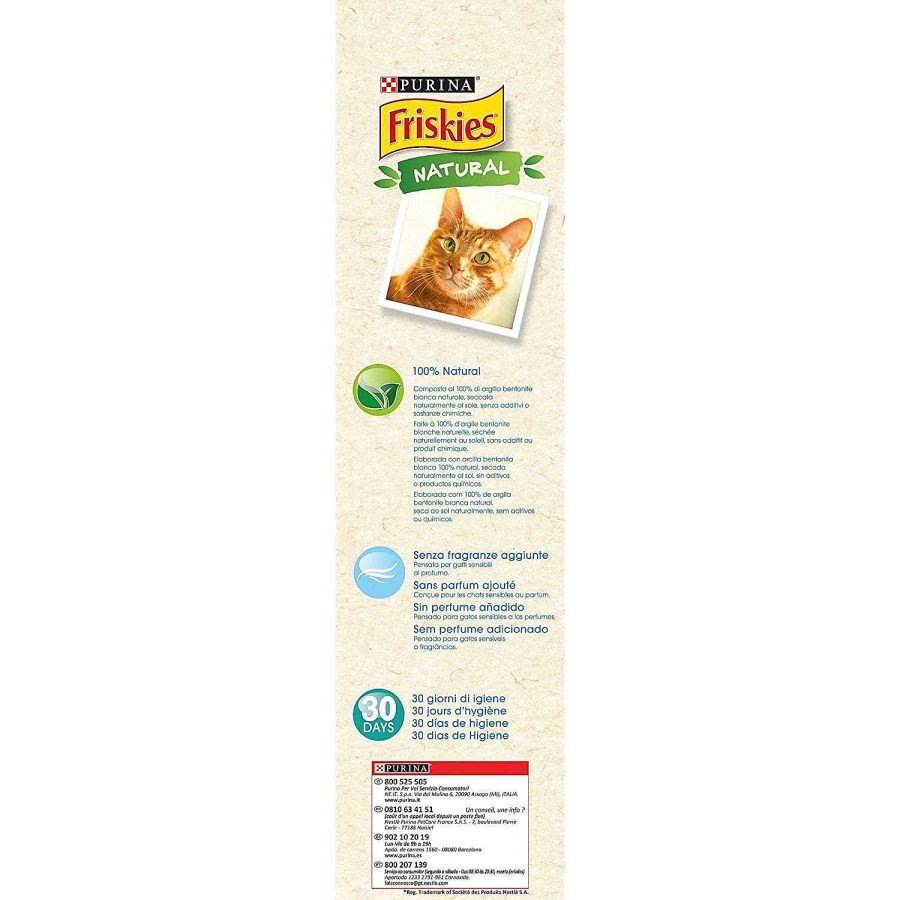 Gatos Friskies | Purina Friskies Natural Sensitive Arena Para Gatos