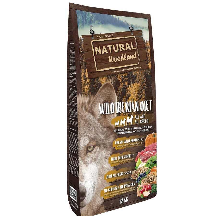 Perros Natural Woodland by Natural Greatness | Natural Woodland Wild Iberian Diet Perro