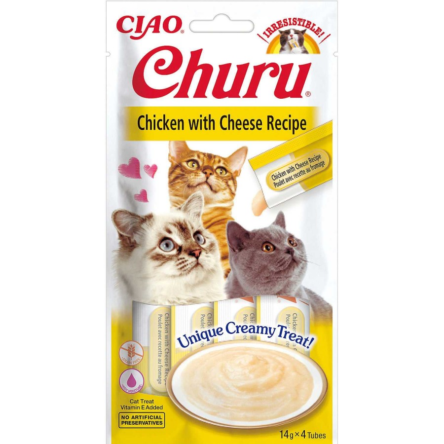 Gatos Inaba Churu | Churu Cat Receta De Pollo Con Queso