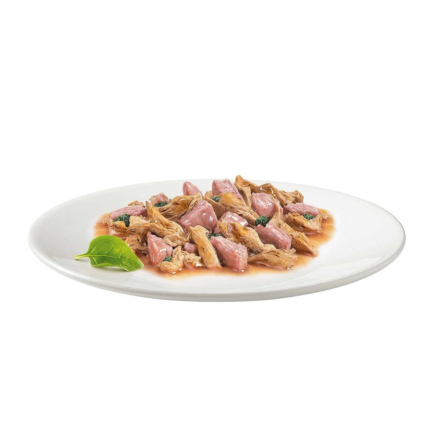 Gatos Gourmet | Purina Gourmet Gold Doble Placer Con Peces Del Oc Ano Y Espinacas