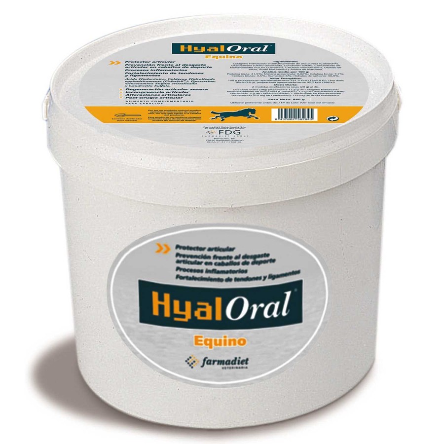 Caballos Pharmadiet | Hyaloral Equino 840 G