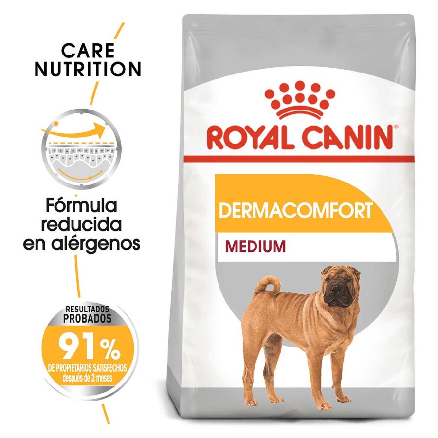 Perros Royal Canin | Royal Canin Medium Dermacomfort Pienso Para Perro Adulto Mediano Con Piel Sensible