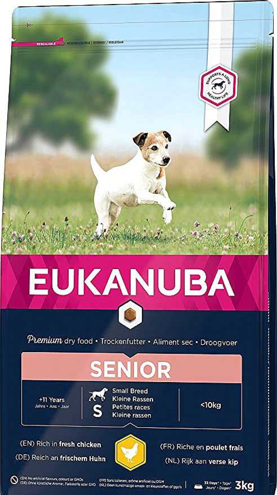 Perros Eukanuba | Eukanuba Alimento Seco Para Perros Senior De Raza Peque A, Rico En Pollo Fresco