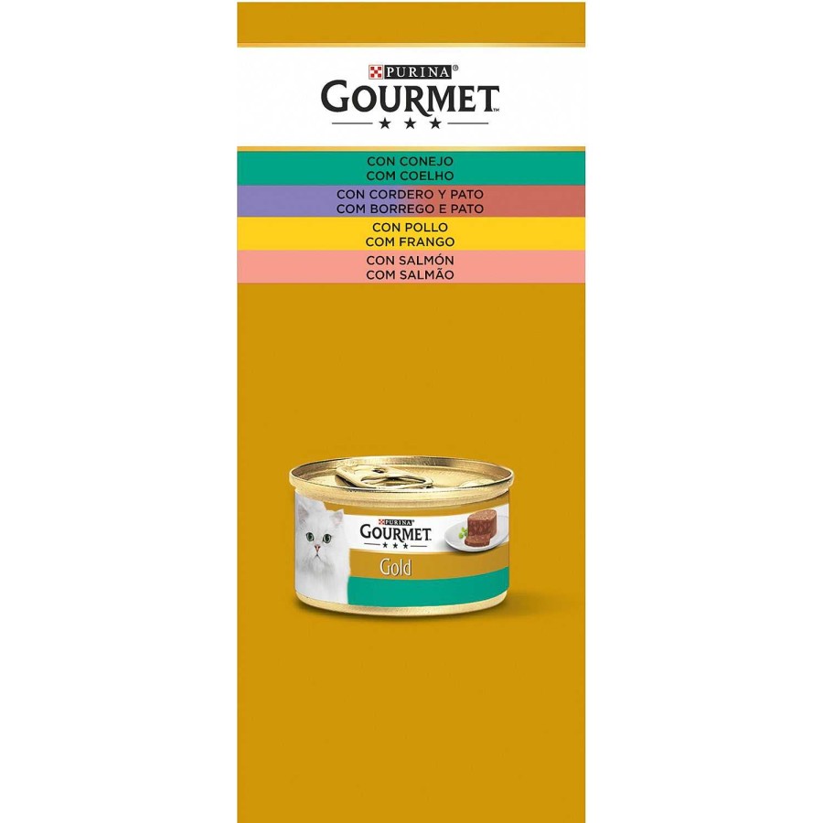 Gatos Gourmet | Purina Gourmet Gold Terrine Pack Surtido